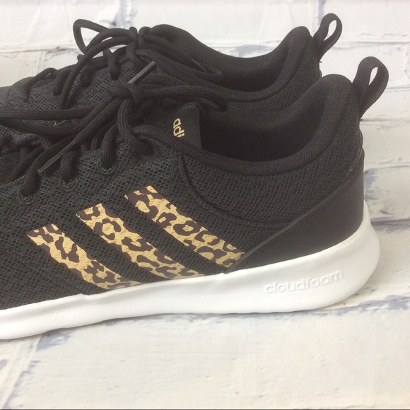 Adidas QT Racer 2.0 Cheetah Print, Size 9.5 - Picture 5 of 13